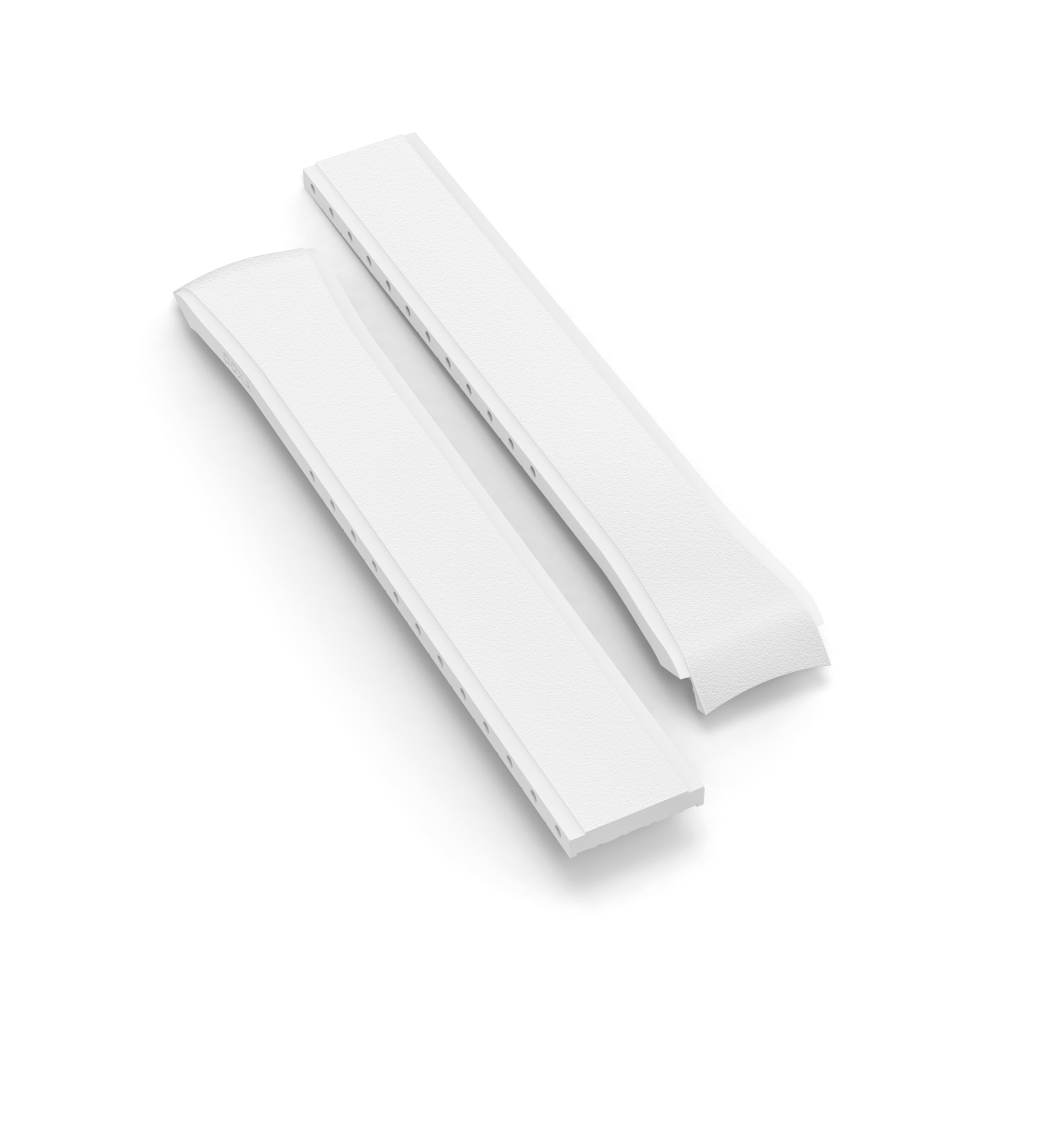 Pasek kauczukowy, biały