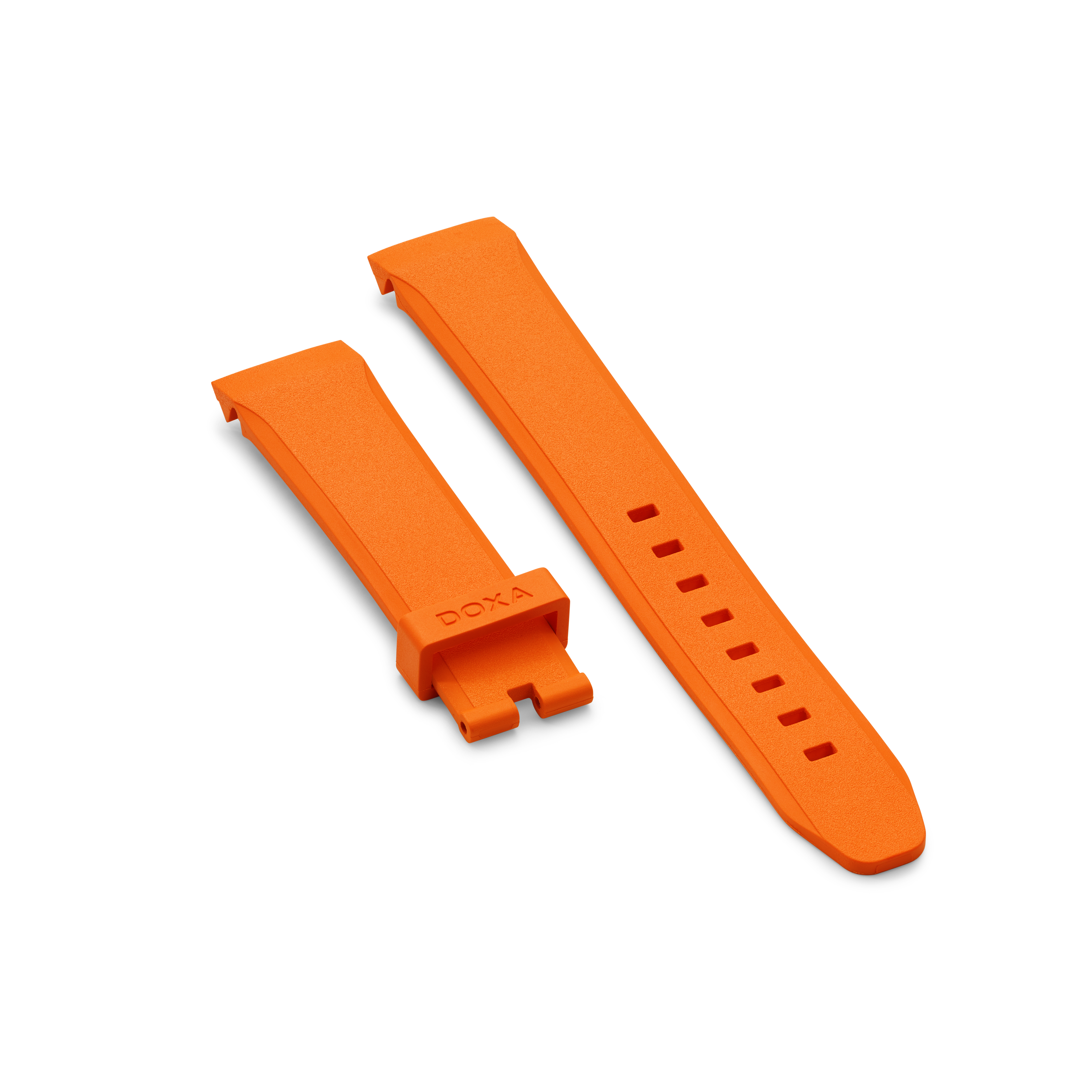 Rubber strap, Orange