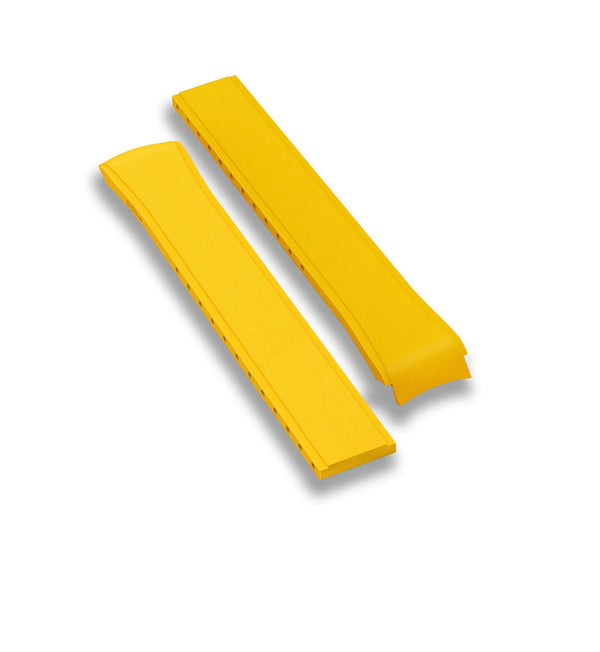 Rubber strap, Yellow